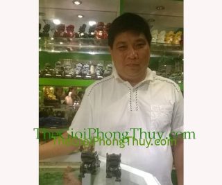 Anh Thanh Điền - khách hàng mua Tượng Tỳ Hưu đá Tiêu Ngọc FHM014