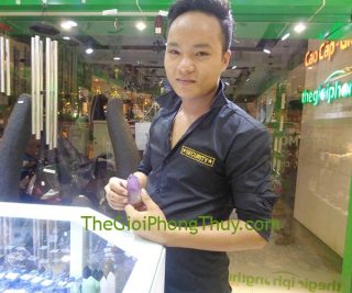 Anh Tuấn - Khách hàng mua trụ thạch anh tím FHM057-F1-1170