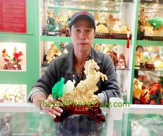 Anh Hải - Khách hàng mua Ngựa vàng kéo bắp cải xanh FG104A