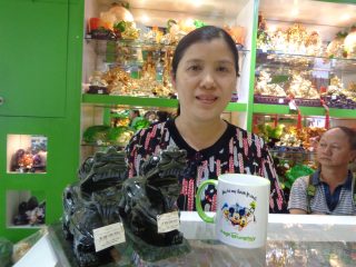 Chị Tuyết - Khách Hàng mua Tỳ Hưu lam ngọc FHM019