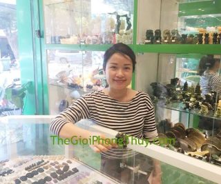 Chị Hương - Khách mua Long quy đá lam ngọc nhỏ FM035