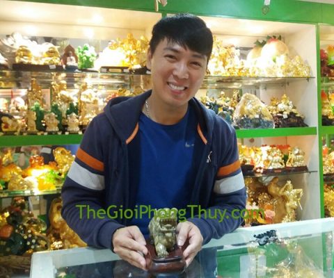 Anh Bình - Khách Hàng mua Tỳ Hưu ngọc Phỉ Thúy FDL122
