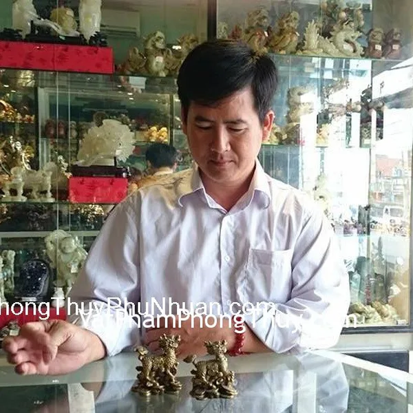 Anh Toàn - khách mua cặp kỳ lân đồng D104