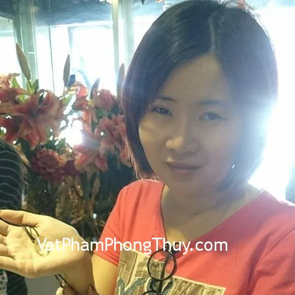 Chị Yến - Khách mua mặt thiềm thừ thạch anh vàng S792