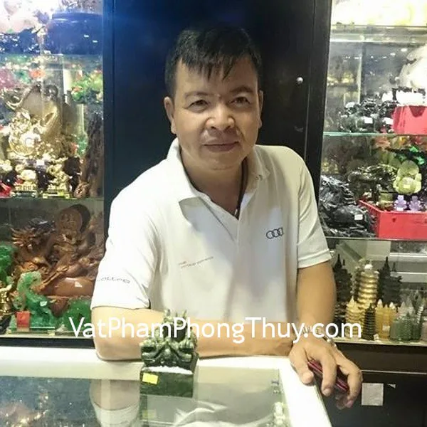 Anh Hùng - Khách hàng mua Ấn rồng lam ngọc H037