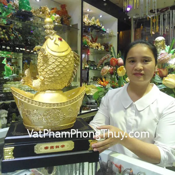 Chị Lợi - khách hàng mua cá chép vàng H300G