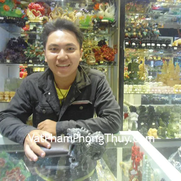 Anh Tuấn -khách hàng mua tỳ hưu bắc kinh đen trung BKD-M