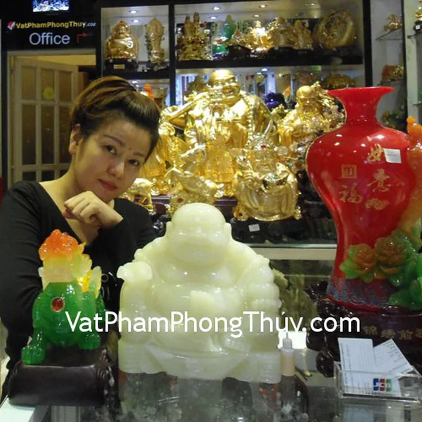 Chị Loan - khách hàng mua tỳ hưu như ý H122G