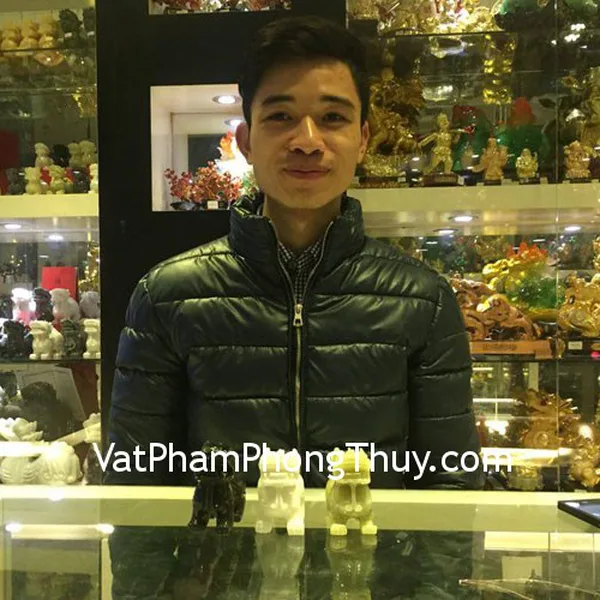 Anh Tuân - khách hàng mua tỳ hưu Bắc kinh đen, tỳ hưu Bắc kinh xanh, Tỳ hưu Bắc Kinh trắng