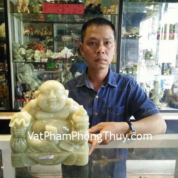 Anh Thành - Khách mua Phật di lạc đá cẩm thạch ngồi PDL-CTN