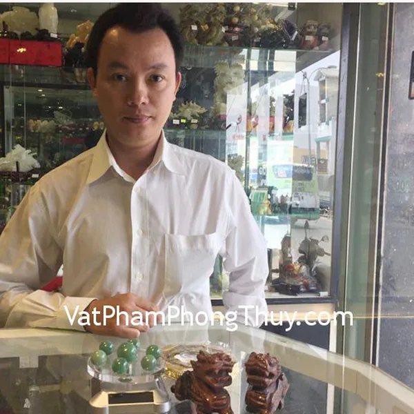 Anh Nam - Khách hàng mua Tỳ hưu nham thạch M078, Đĩa thất tinh đông linh M109, Chuỗi tỳ hưu hắc ngà S6008 và Bát quái lõm nhỏ K1205