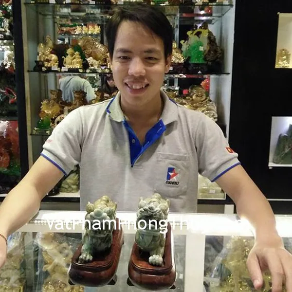 Anh Tín - Khách hàng mua cặp Tỳ Hưu Phỉ Thúy DL129
