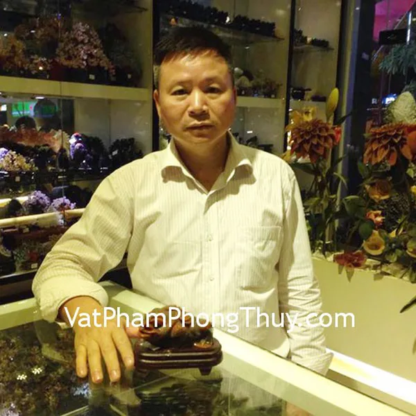 Chú Triều - khách hàng mua thiềm thừ ngọc hoàng long tam thể