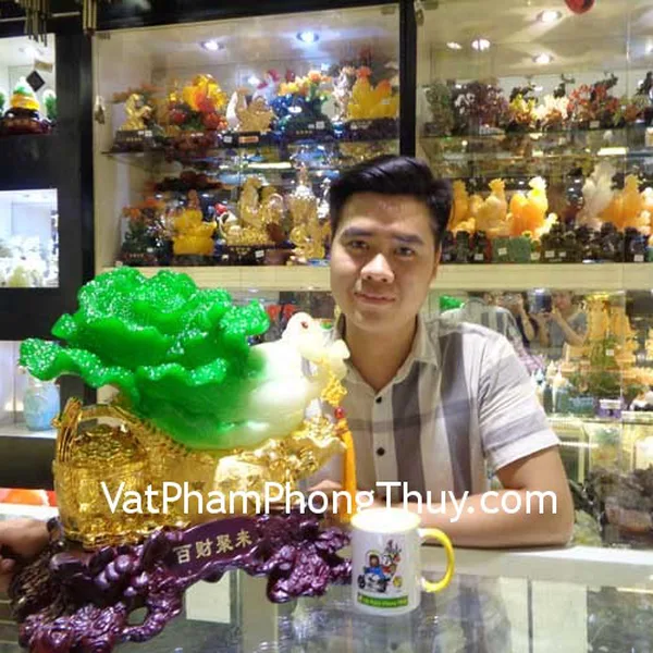 Anh Sơn - khách hàng mua Bắp cải xanh trên túi vàng K181M
