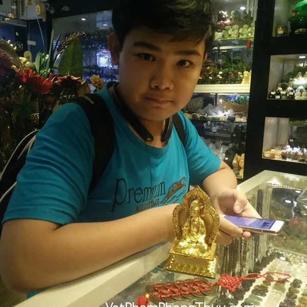 Anh Thiên - khách hàng mua xâu tiền xu CC2002, tượng Quan Âm H261G