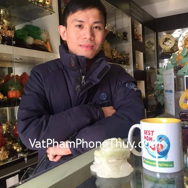 Anh Quang - khách hàng mua thiềm thừ Tây Tạng chuẩn CTT-S