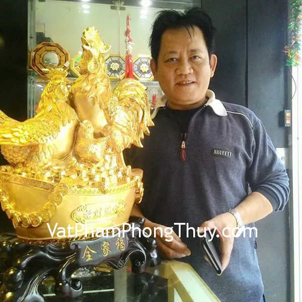 Chú Dũng- khách hàng mua gà gia đình trên kim bảo G001A