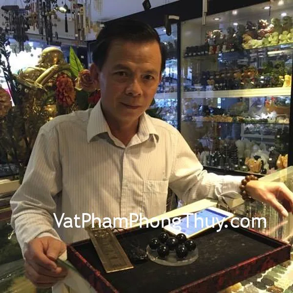 Anh Hiệp - khách hàng mua đĩa thất tinh M108, kim bài cát tinh cao chiếu CC1162, phật bản mệnh đeo cổ S6340-5