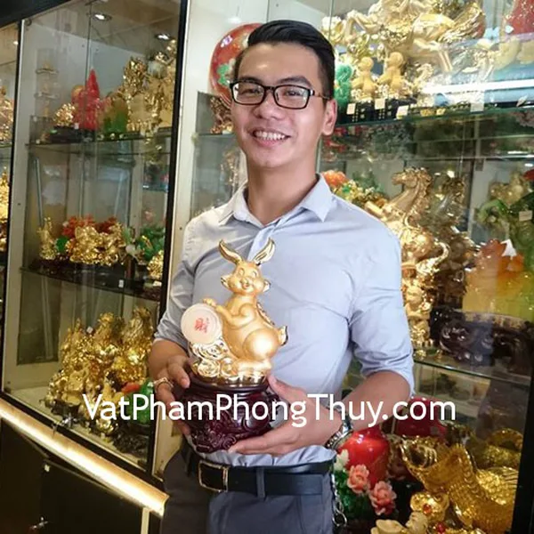 Anh Sơn - Khách hàng mua tượng Mèo vàng H426G