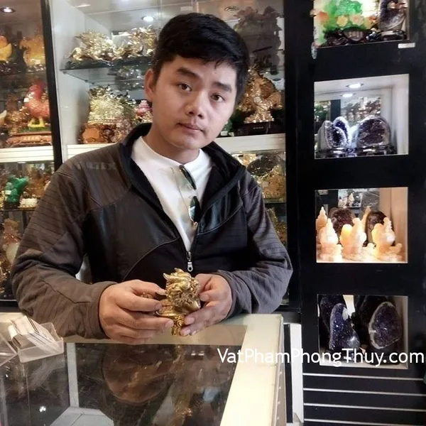 Anh Thanh - khách hàng mua tỳ hưu đồng 6 tấc D211