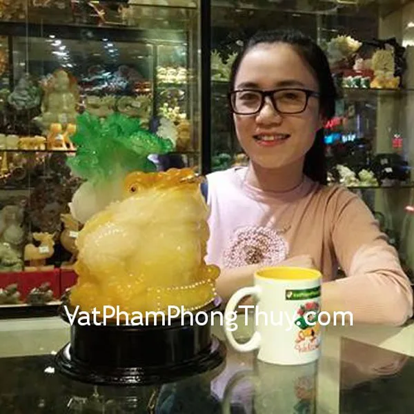 Chị Quỳnh - Khách hàng mua Thiềm thừ vàng cõng cải G161A