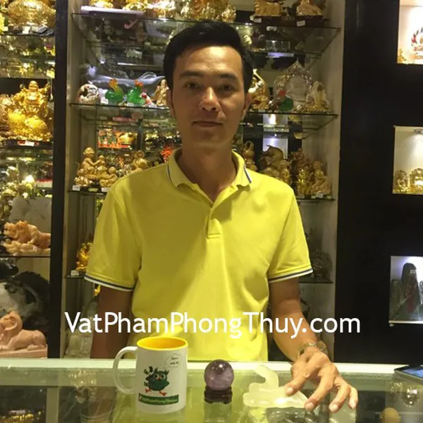 Anh Hiếu-khách hàng mua bộ 12 con giáp thanh ngọc M113 và quả cầu thạch anh tím GM142-S3-1123