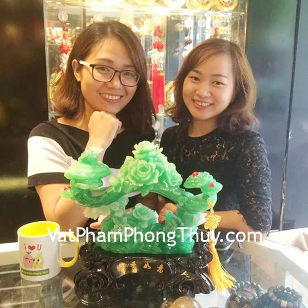 Chị Thủy- khách hàng mua mẫu đơn ngọc xanh như ý G117A