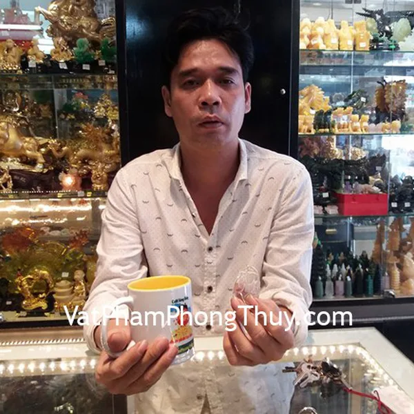 Anh Tuấn - Khách hàng mua Phật Quan Âm thạch anh trắng S2027