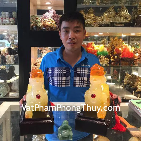 Anh Tùng - khách hàng mua cặp tỳ hưu G168A