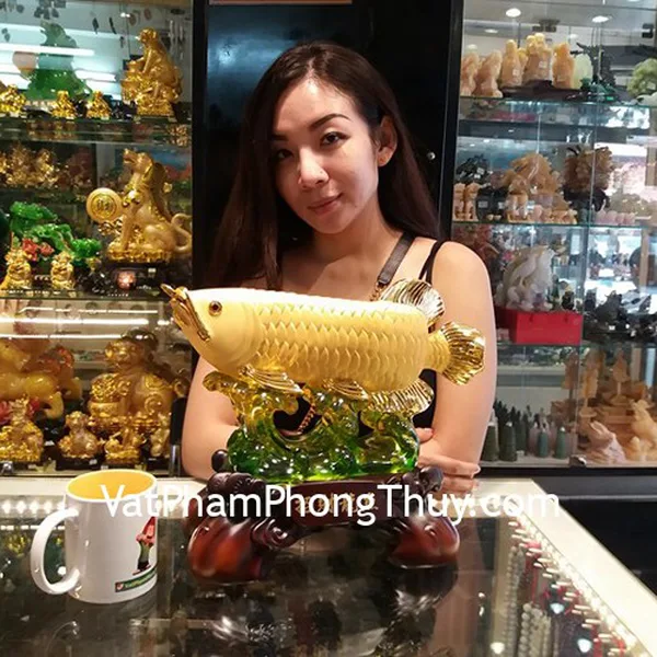 Chị Trúc - Khách hàng mua Cá Kim Long lướt sóng xanh C094A