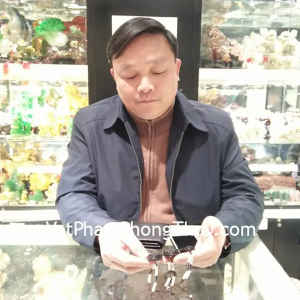 Anh Thắng - khách hàng mua phật bản mệnh đá hắc ngà  S6340