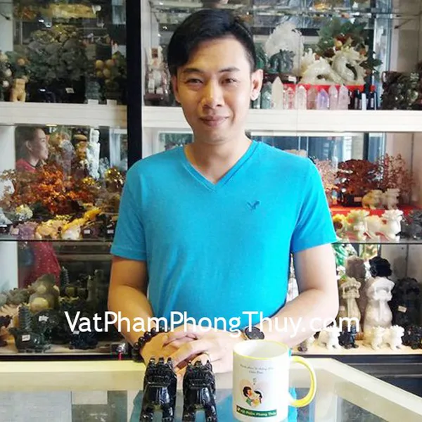 Anh Chi - khách hàng mua Tỳ hưu Bắc Kinh đen BKD-S