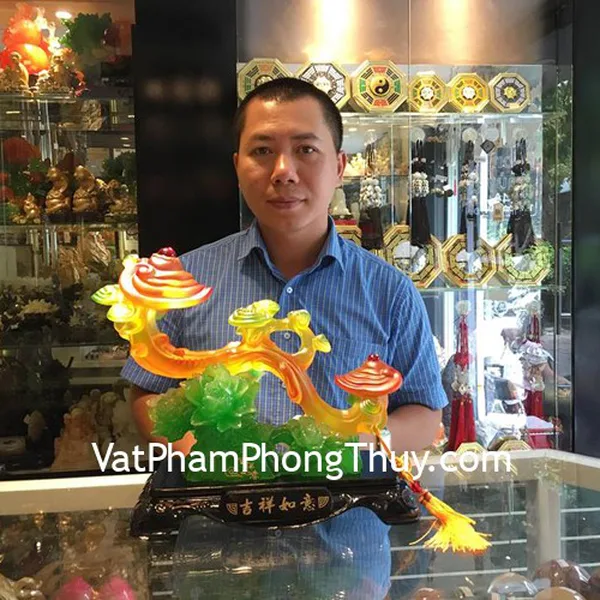 Anh Thịnh - Khách hàng mua Gậy như ý linh chi lưu ly C178A
