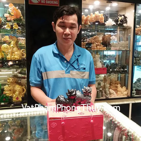 Anh Hiếu - Khách hàng mua Tỳ hưu bắc kinh đen chuẩn BKD-S