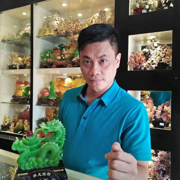 Chú Phong - Khách hàng mua Cặp tỳ hưu xanh ngọc hút tài cánh vểnh  LN060.