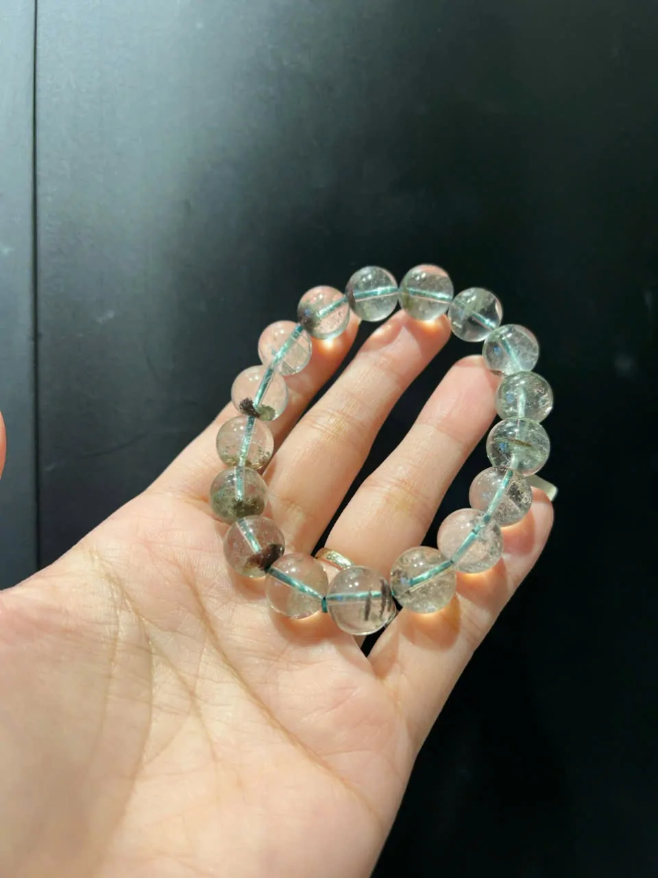 Chuỗi thạch anh ưu linh xanh rêu (44.7g) S6243-S4-2280