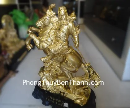 Quan công quan đế thánh quân vàng(bảo gia vệ quốc) Y128