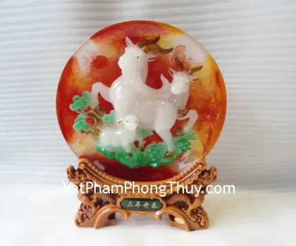 Dê 3 con trắng, trăng đỏ - tam dương khai thái FH081G