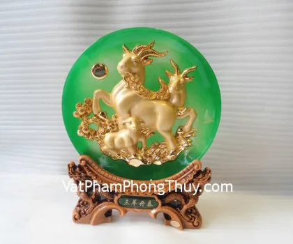Dê 3 con vàng, trăng đỏ - tam dương khai thái FH080G