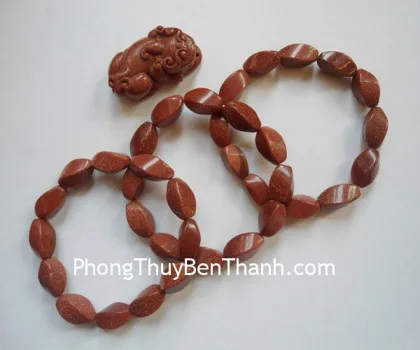 Chuỗi kim sa hạt xoắn S457