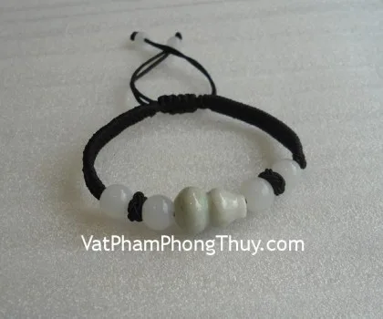 Dây rút hồ lô 4 hạt lớn S973
