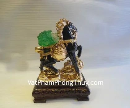 Ngựa đen cõng cải - mã thượng phát tài A006