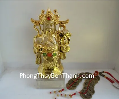 Thần tài thổ địa vàng,trung Y138