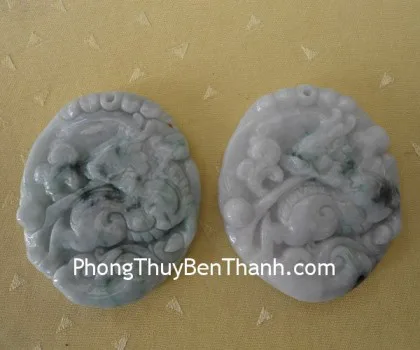 Mặt Tỳ Hưu Phỉ Thúy A+ lớn FS6284