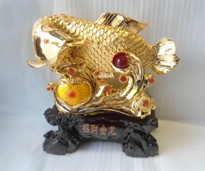 Cá kim long vàng tụ bảo như ý lớn - chiêu tài kim long H288G