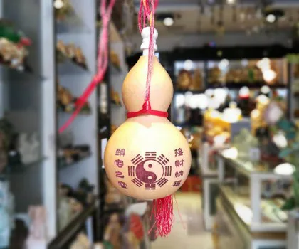 Hồ lô tự nhiên nhỏ có nắp CC2025