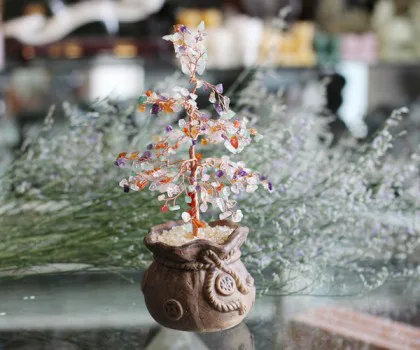 Cây tài lộc túi tiền chữ tài nhiều màu KC094