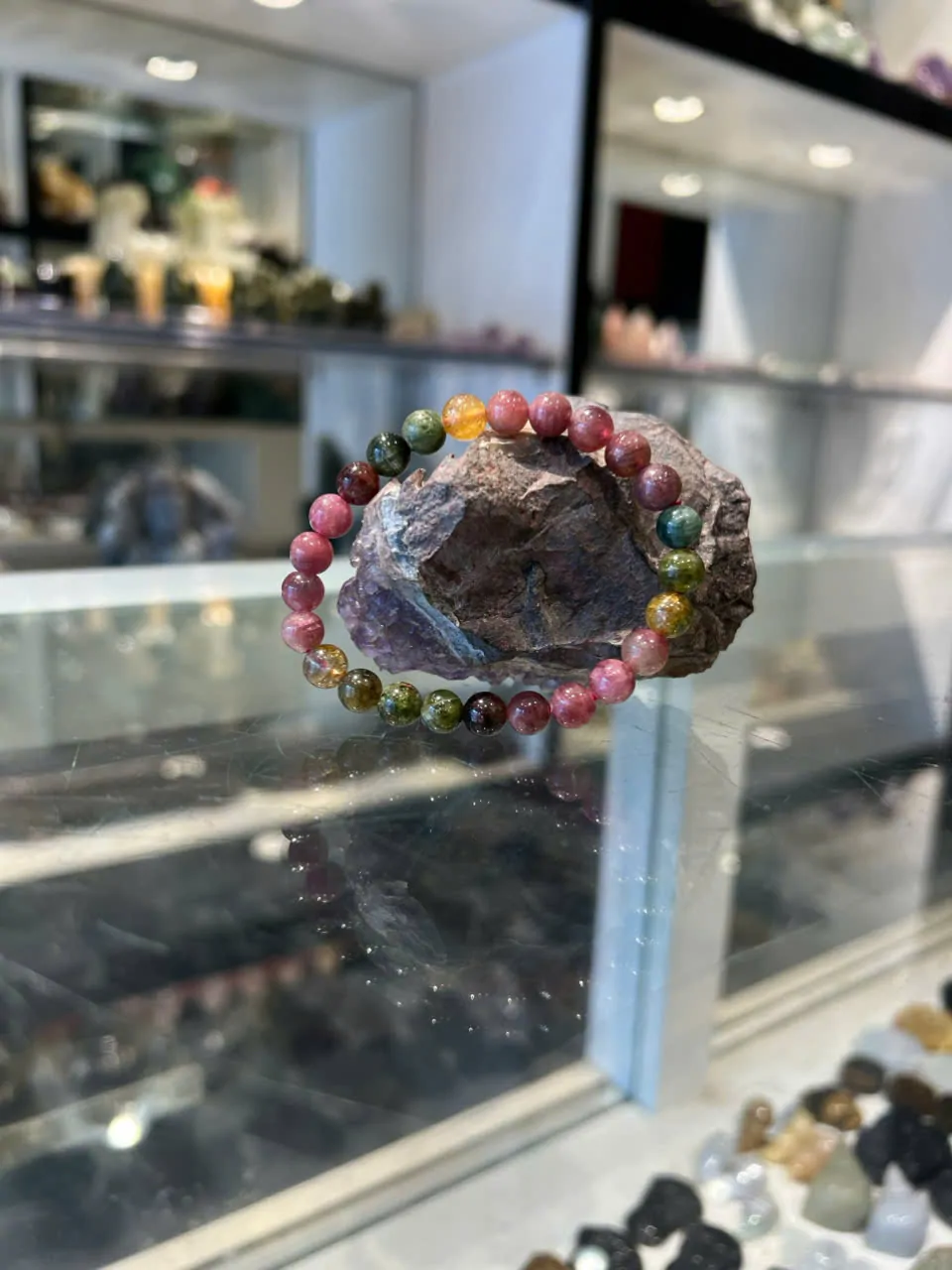 Chuỗi Ruby hồng lục bảo A+++++++ (14g-24bi) S6768-S4-4004