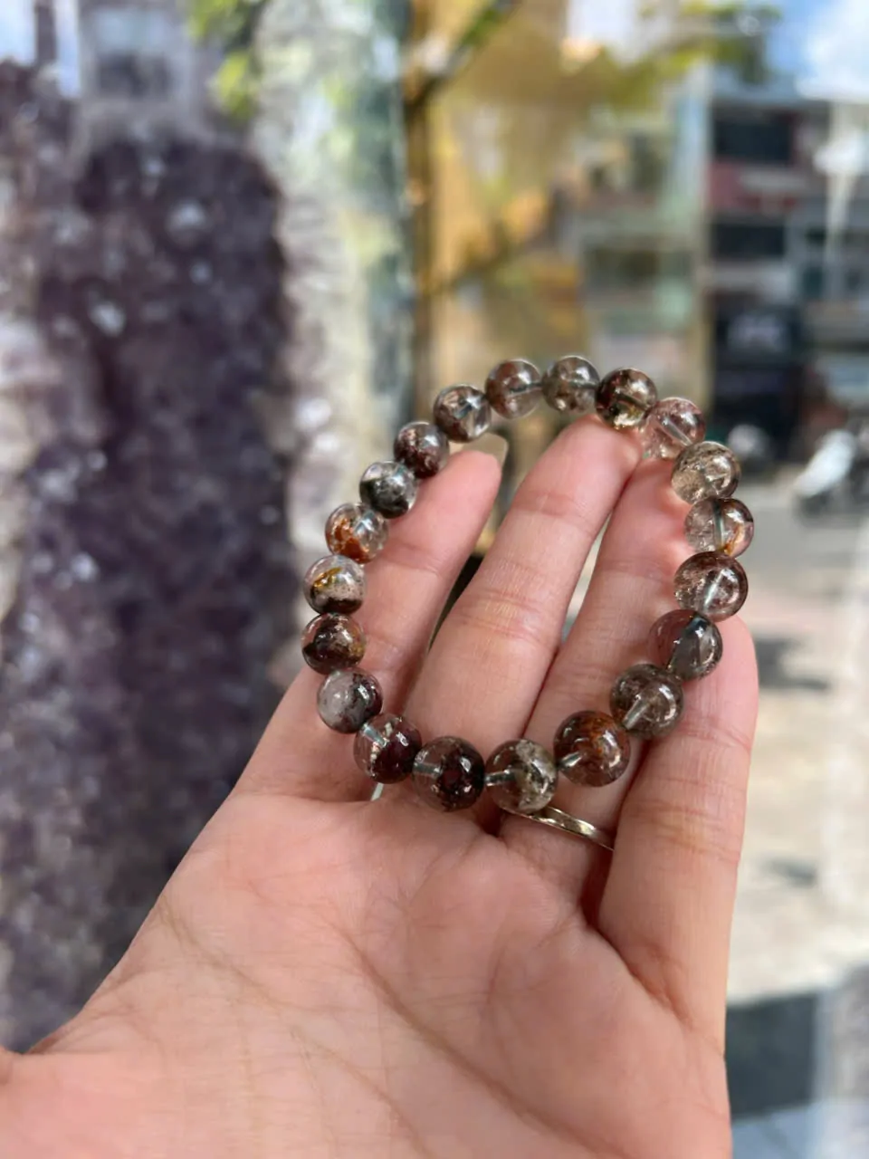 Chuỗi ưu linh xanh vàng A+++++ (25.3g-20bi) S6764-S4-2353