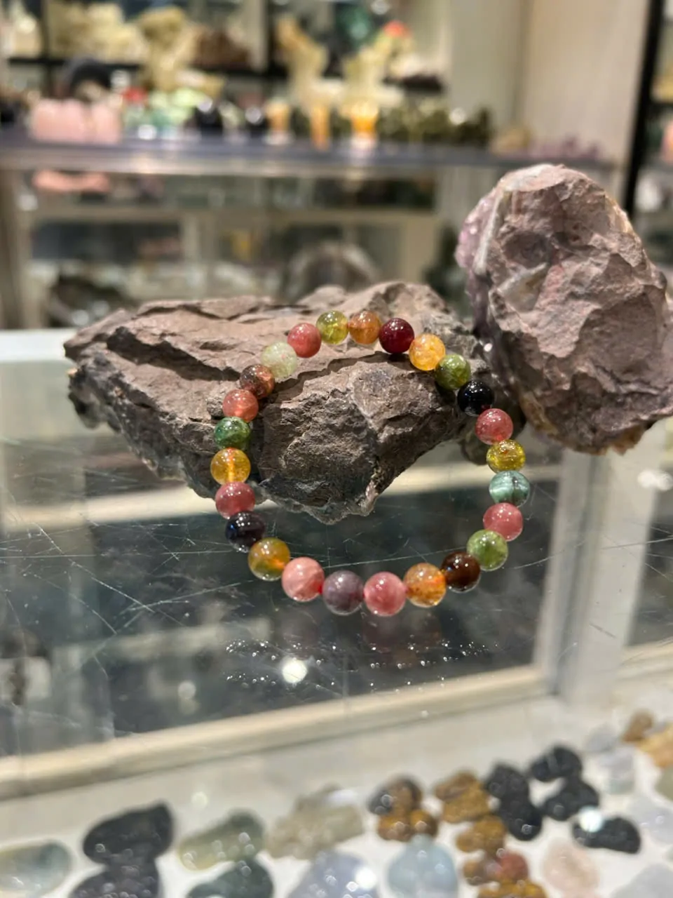 Chuỗi Ruby hồng lục bảo A+++++++ (14.4g - 25 bi) S6768-S1-4118